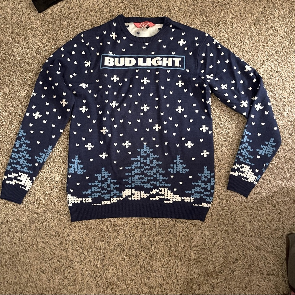 Bud light sweater